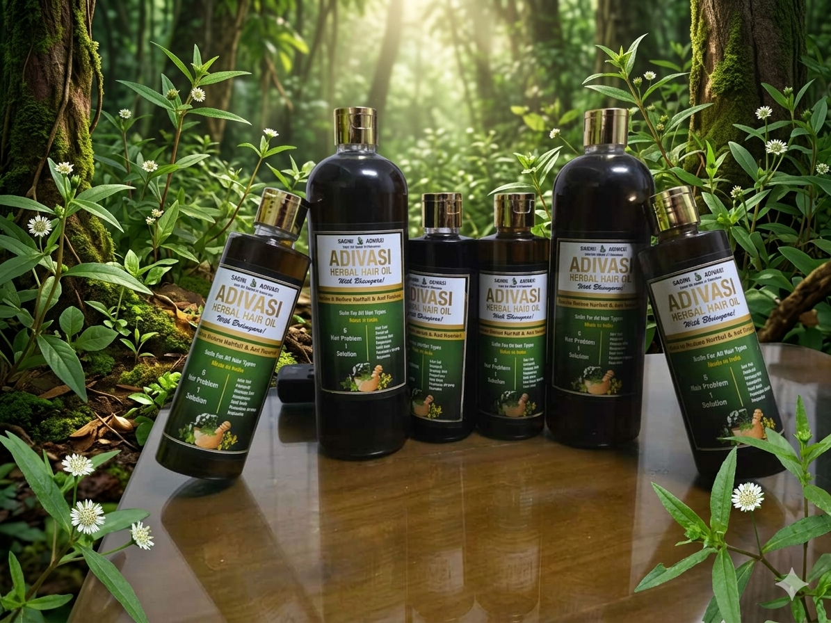 500ml oil adivasi